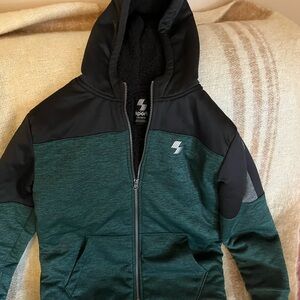 Kids Green and Black Jacket